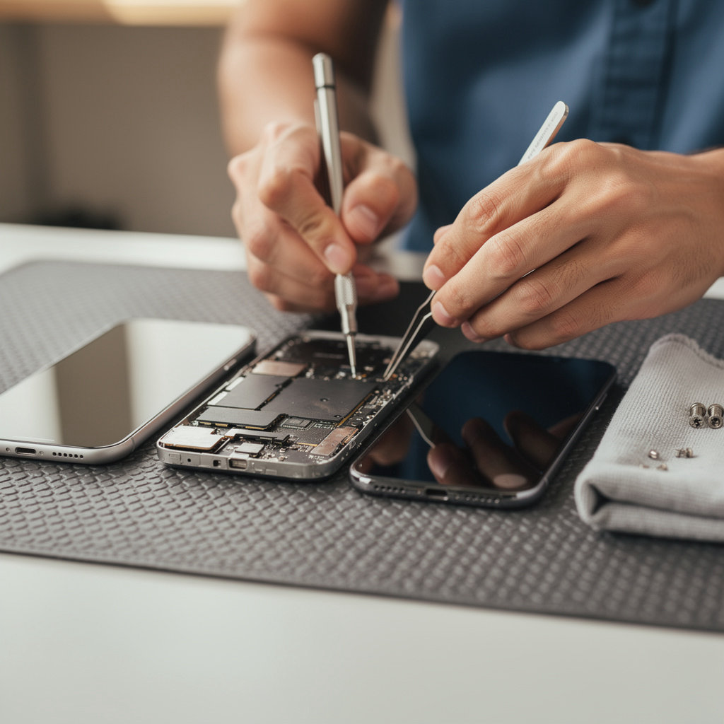 ZNTec proceso de reparación de dispositivos electrónicos - diagnóstico rápido y servicio técnico profesional